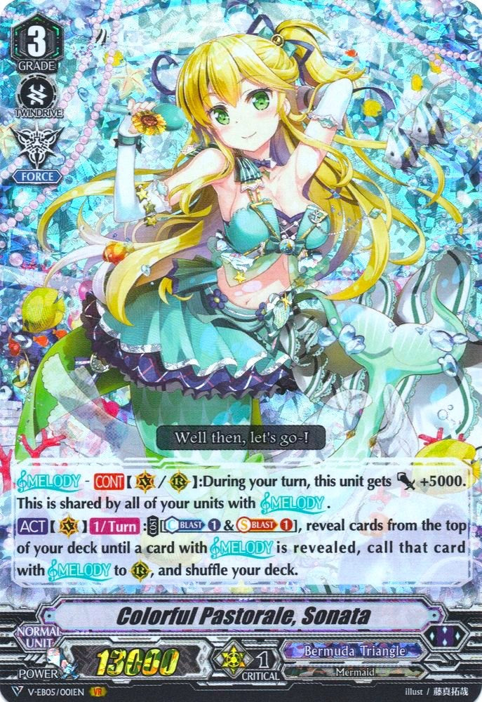 Image of Colorful Pastorale, Sonata (V-EB05/001EN) [Primary Melody]