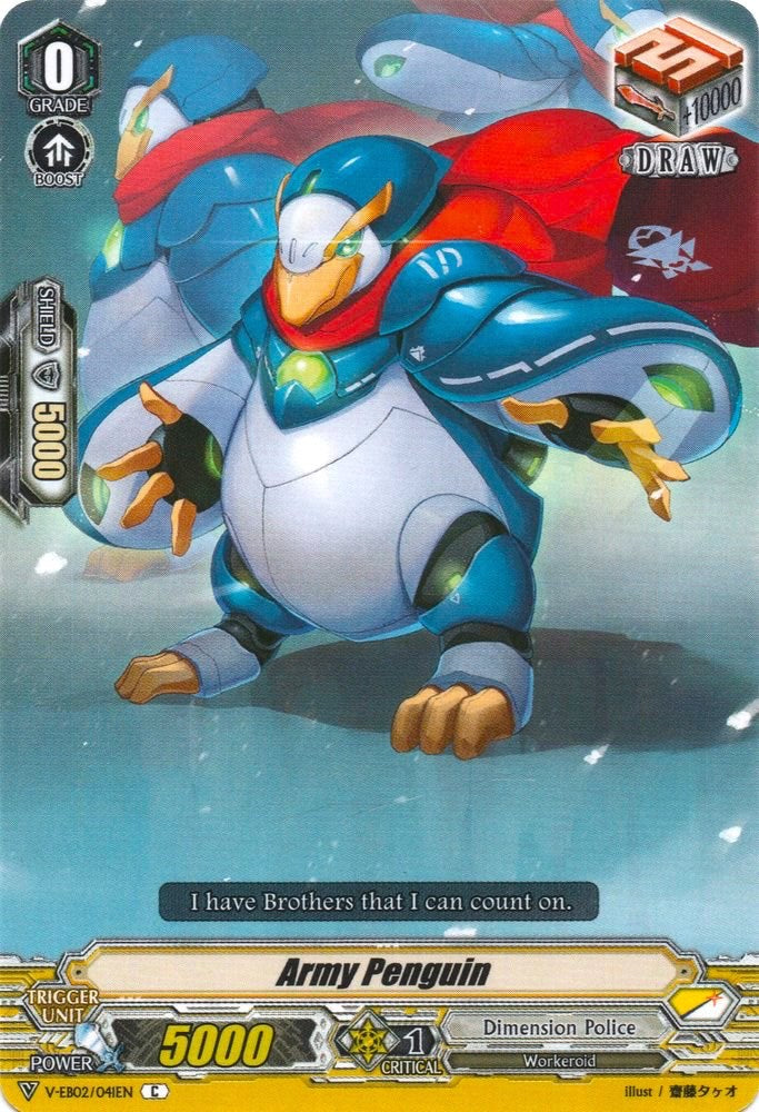 Image of Army Penguin (V-EB02/041EN) [Champions of the Asia Circuit]