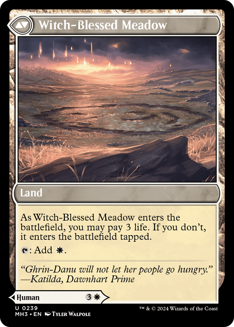 Image of Witch Enchanter // Witch-Blessed Meadow [Modern Horizons 3]