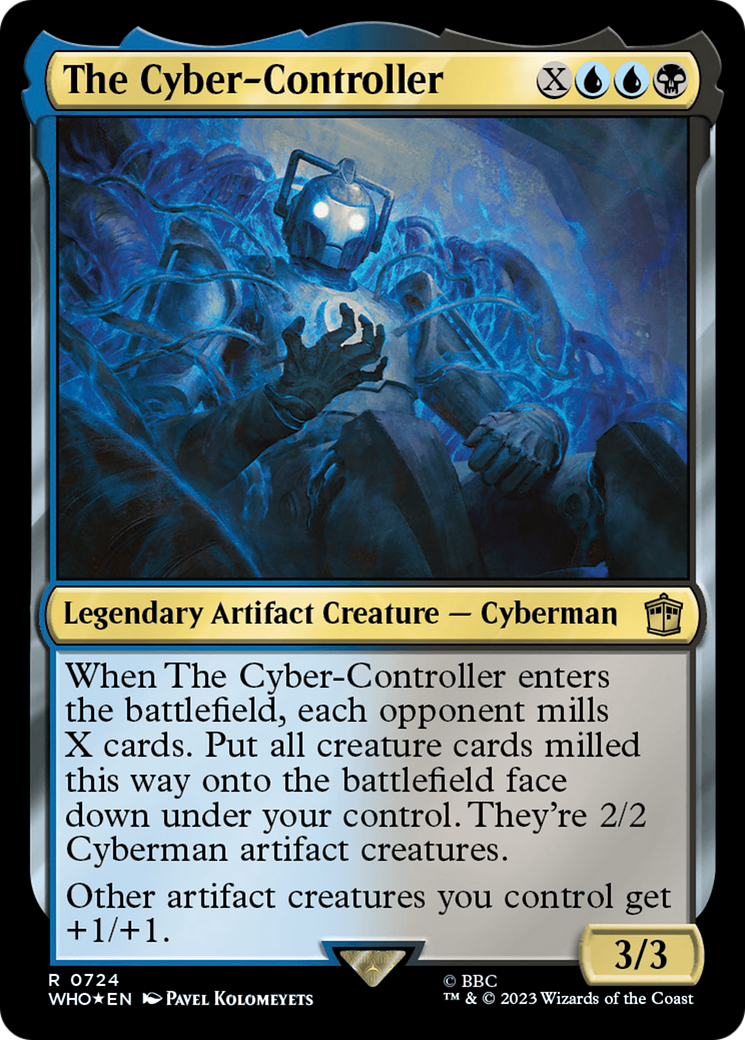 Image of The Cyber-Controller (Surge Foil) [Doctor Who]