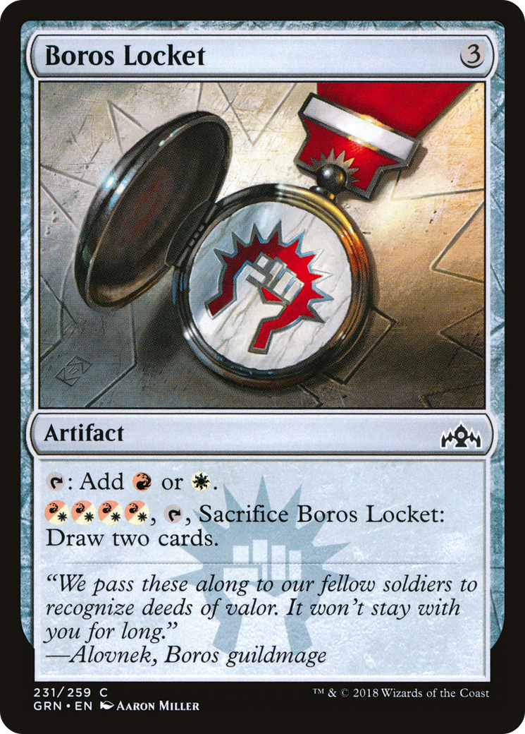 Image of Boros Locket [Guilds of Ravnica]
