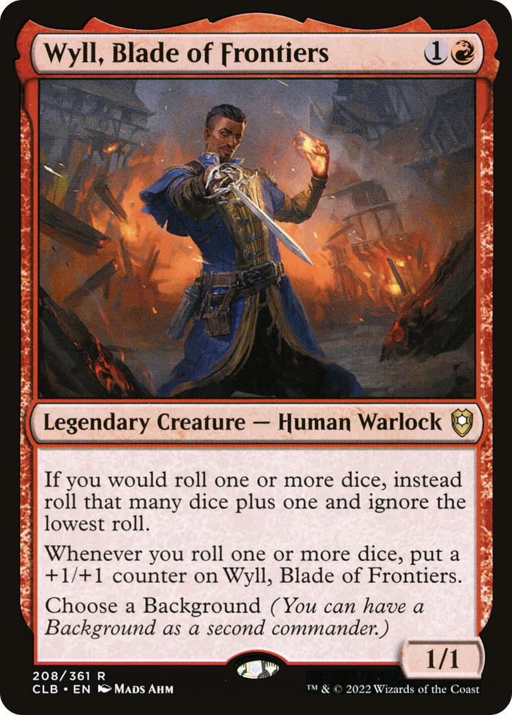 Image of Wyll, Blade of Frontiers [Commander Legends: Battle for Baldur's Gate]