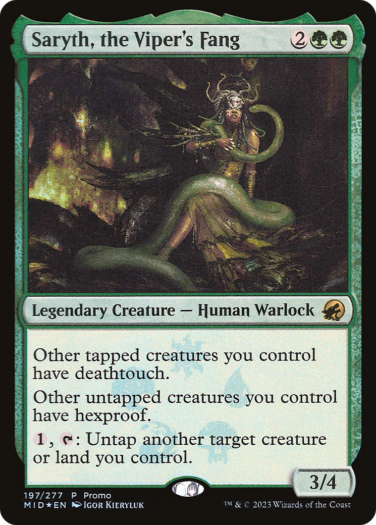 Image of Saryth, the Viper's Fang [Media Promos]