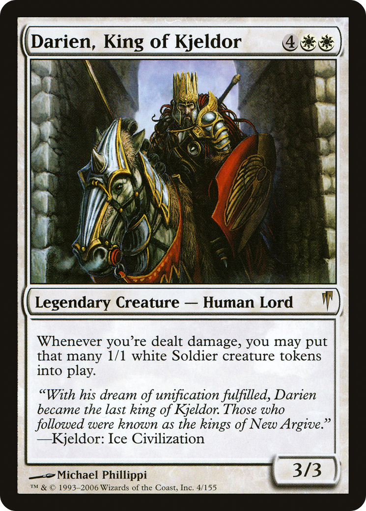 Image of Darien, King of Kjeldor [Coldsnap]