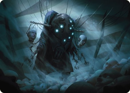 Image of Meldweb Curator Art Card [Phyrexia: All Will Be One Art Series]