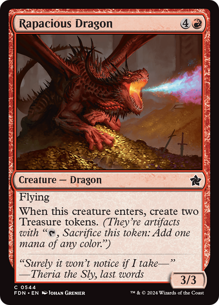 Image of Rapacious Dragon [Foundations]