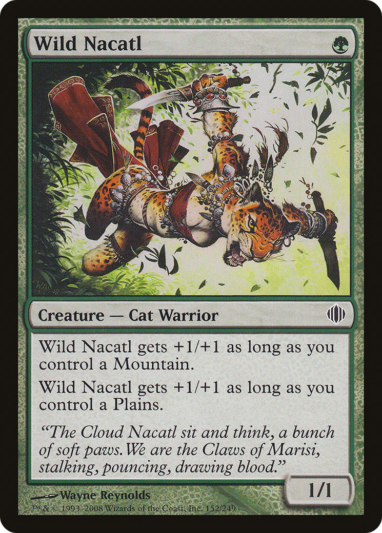 Image of Wild Nacatl [Shards of Alara]