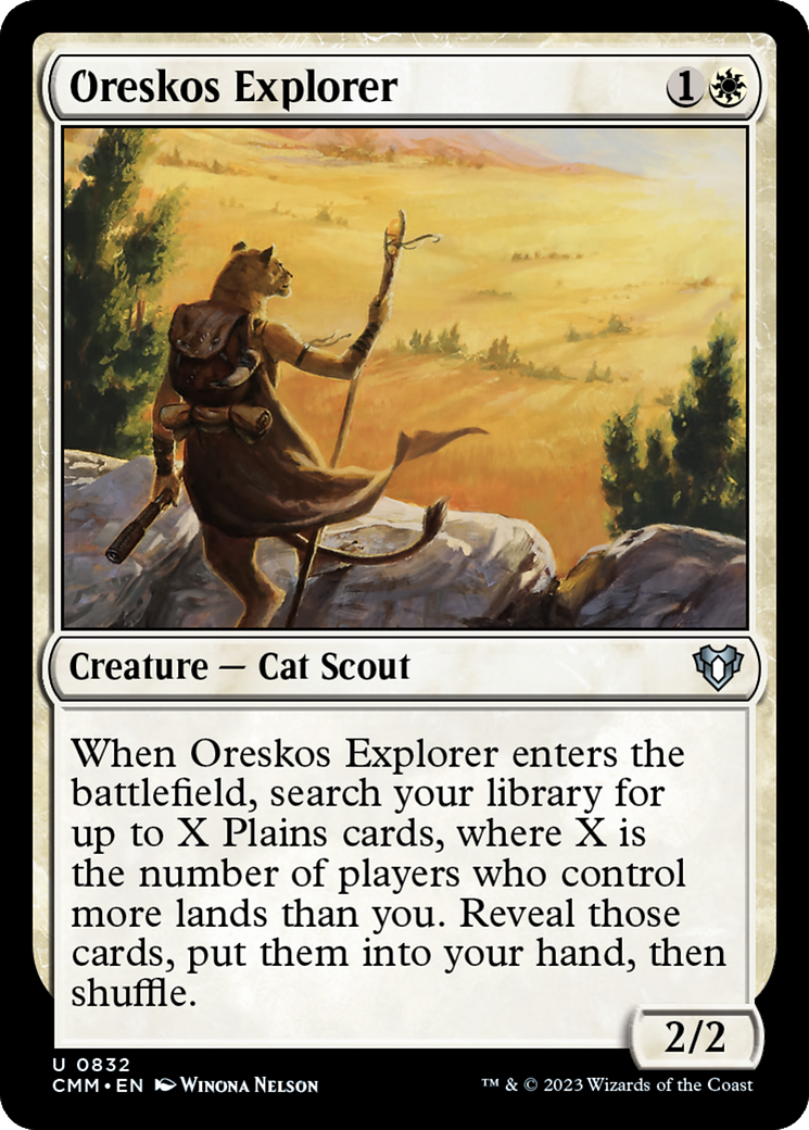 Image of Oreskos Explorer [Commander Masters]