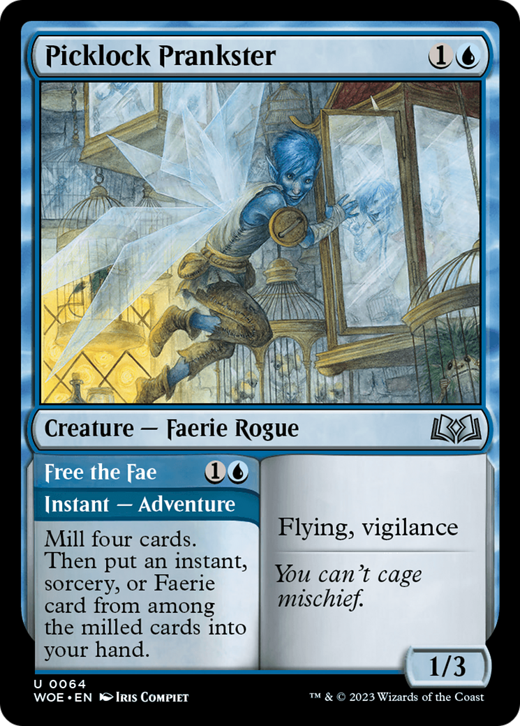 Image of Picklock Prankster [Wilds of Eldraine]