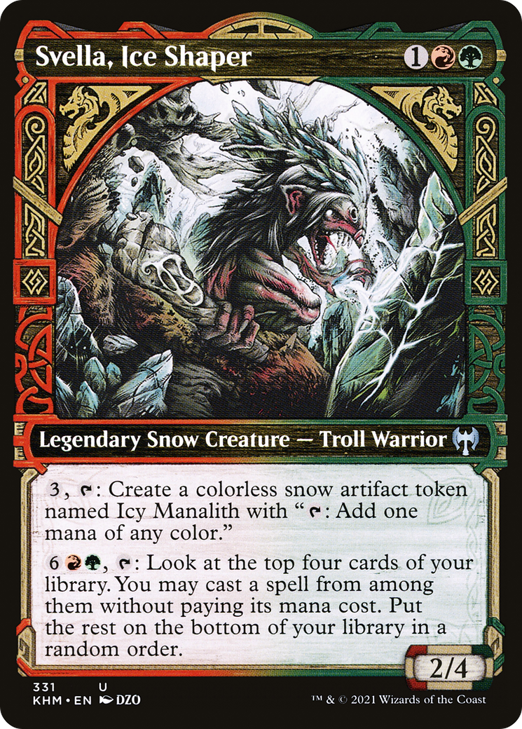 Image of Svella, Ice Shaper (Showcase) [Kaldheim]
