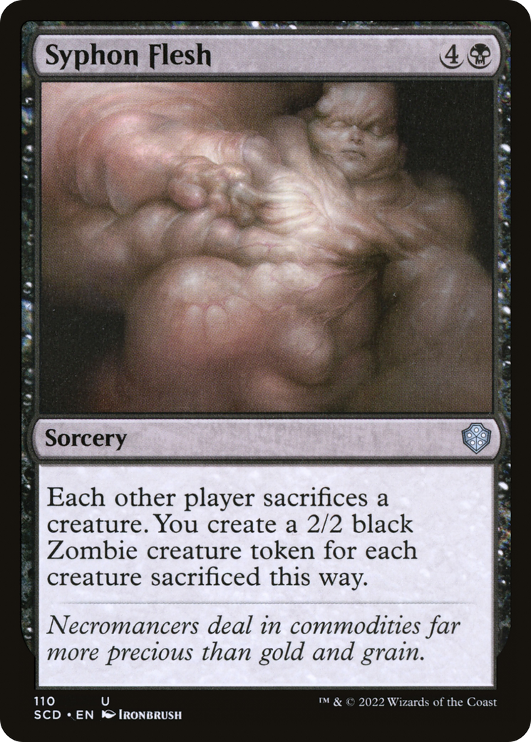 Image of Syphon Flesh [Starter Commander Decks]