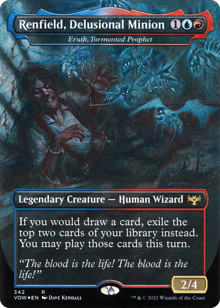 Image of Eruth, Tormented Prophet - Renfield, Delusional Minion [Innistrad: Crimson Vow]