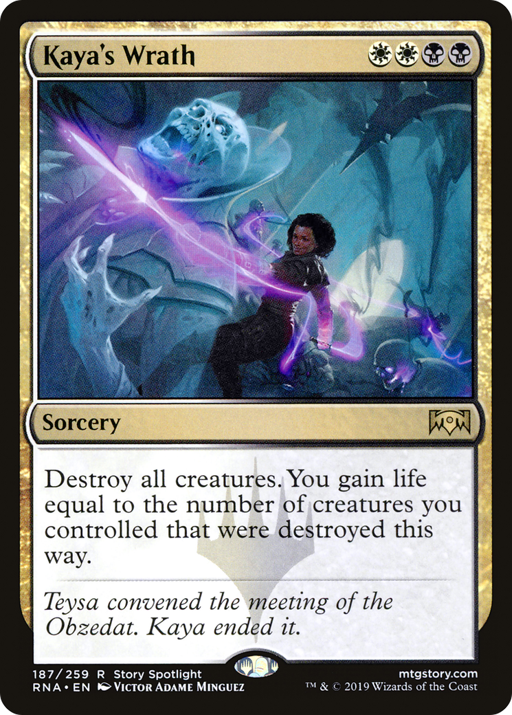 Image of Kaya's Wrath [Ravnica Allegiance]