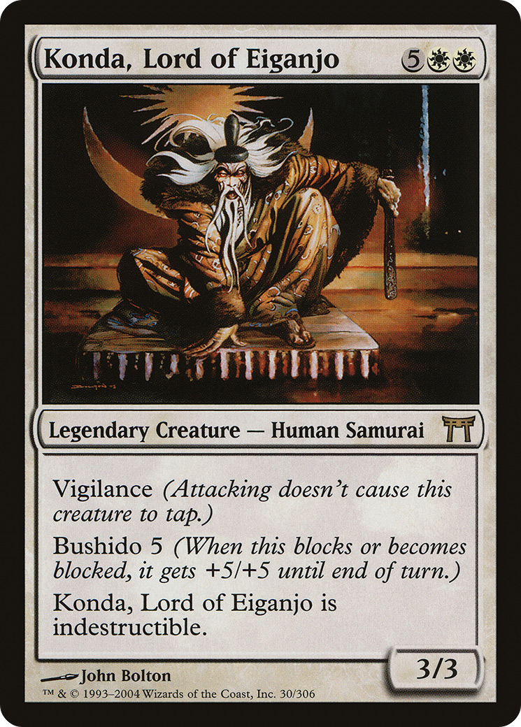 Image of Konda, Lord of Eiganjo [Champions of Kamigawa]