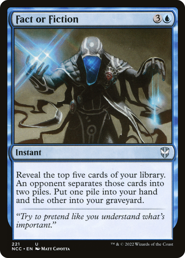 Image of Fact or Fiction [Streets of New Capenna Commander]