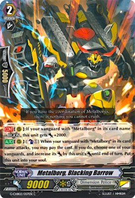 Image of Metalborg, Blacking Barrow (G-CHB02/057EN) [We ARE!!! Trinity Dragon]