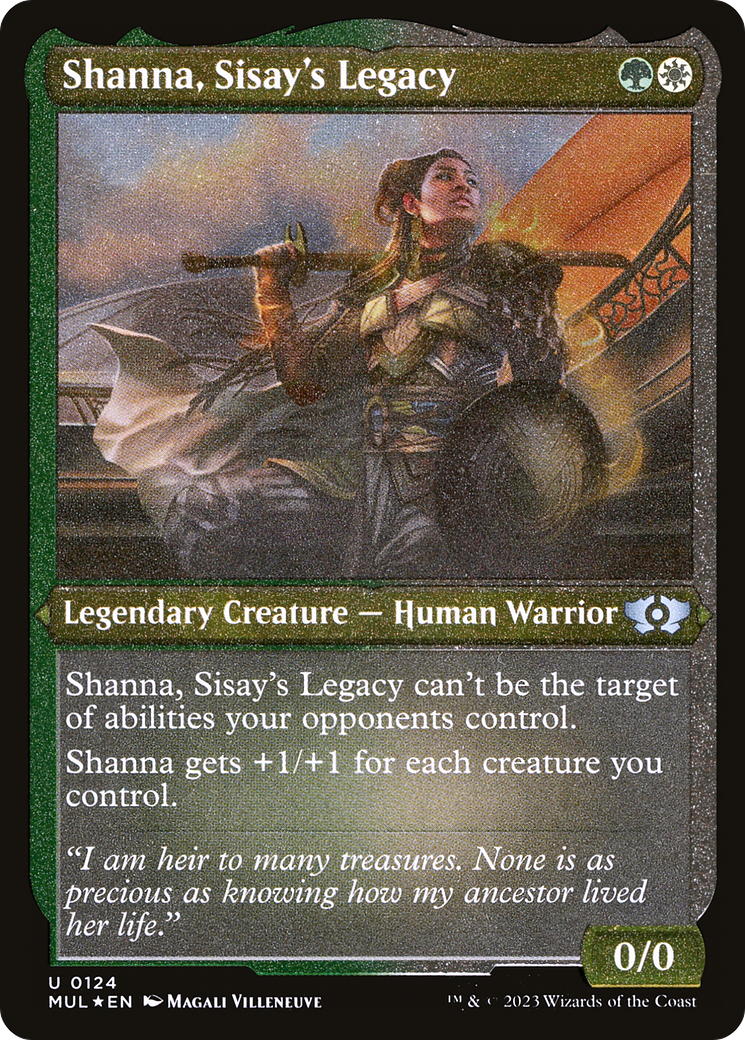Image of Shanna, Sisay's Legacy (Foil Etched) [Multiverse Legends]