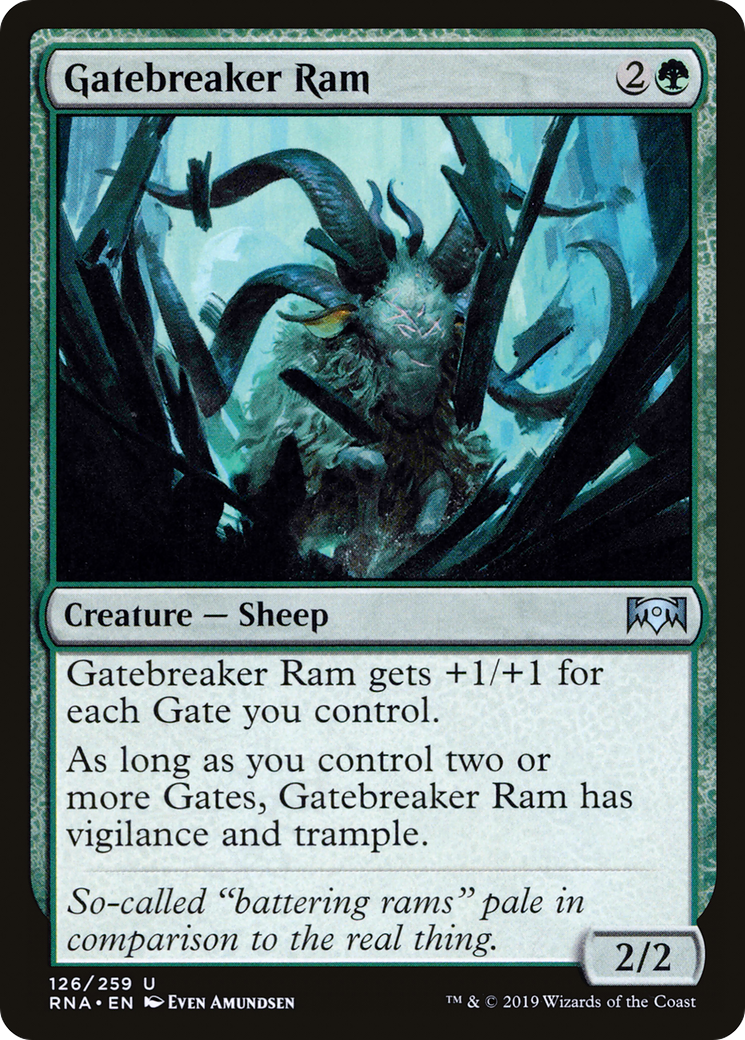 Image of Gatebreaker Ram [Ravnica Allegiance]