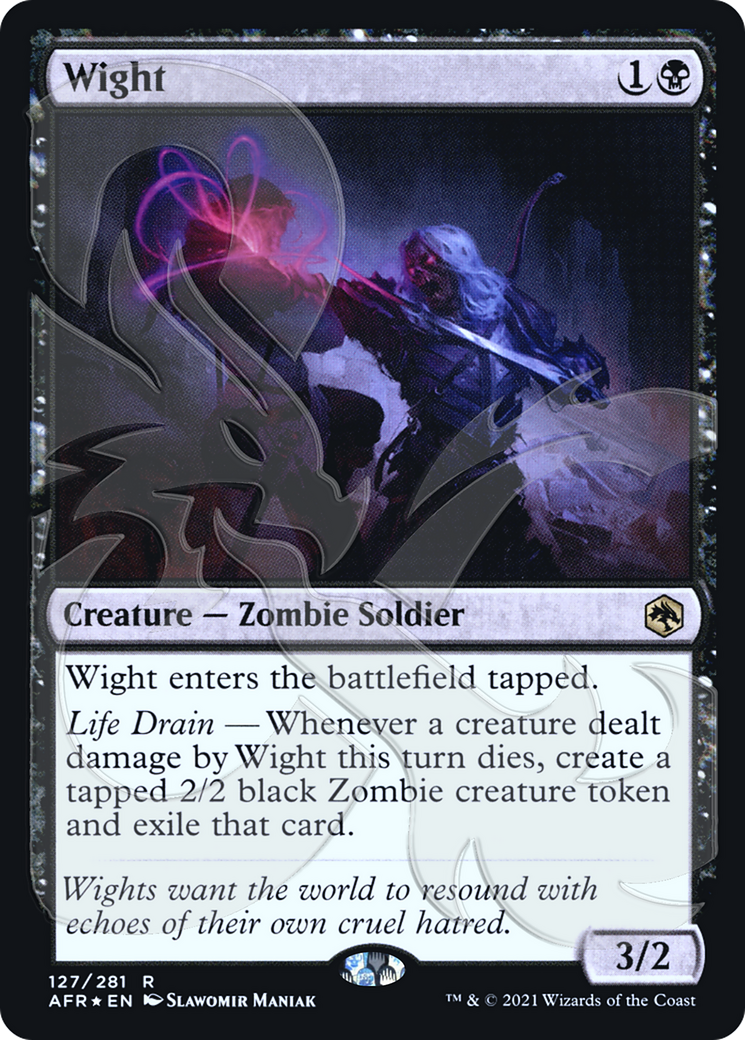 Image of Wight (Ampersand Promo) [Dungeons & Dragons: Adventures in the Forgotten Realms Promos]
