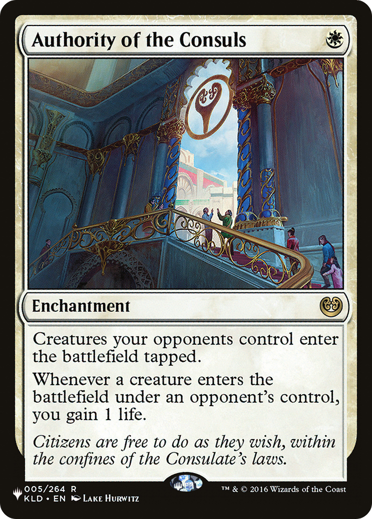 Image of Authority of the Consuls [The List]