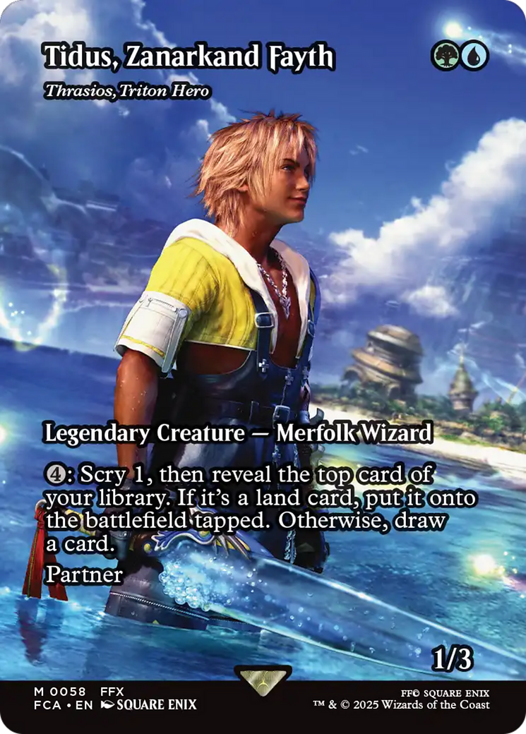 Image of Tidus, Zanarkand Fayth - Thrasios, Triton Hero (Showcase) [FINAL FANTASY : Through the Ages]