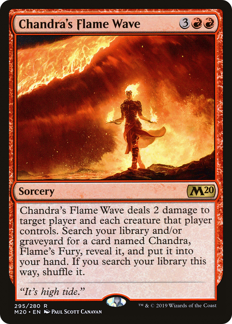 Image of Chandra's Flame Wave [Core Set 2020]