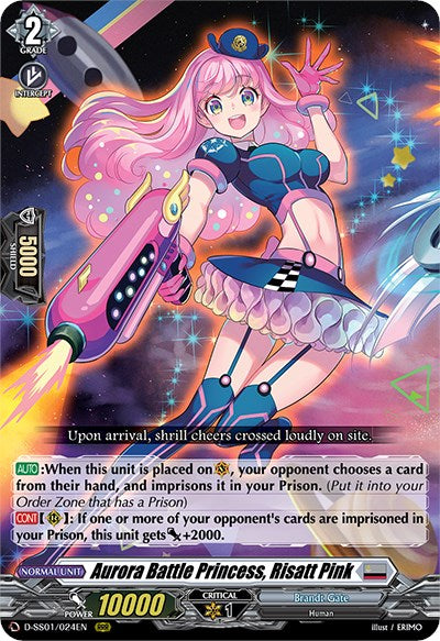Image of Aurora Battle Princess, Risatt Pink (D-SS01/024EN) [Festival Collection 2021]
