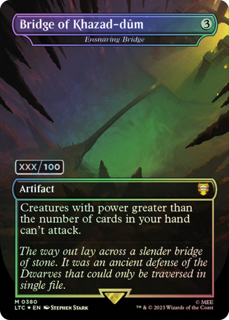 Image of Bridge of Khazad-dum - Ensnaring Bridge (Serialized) [The Lord of the Rings: Tales of Middle-Earth Commander]