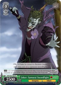 Image of Joker: Samurai Swordfight (BNJ/SX01-021 C) [Batman Ninja]
