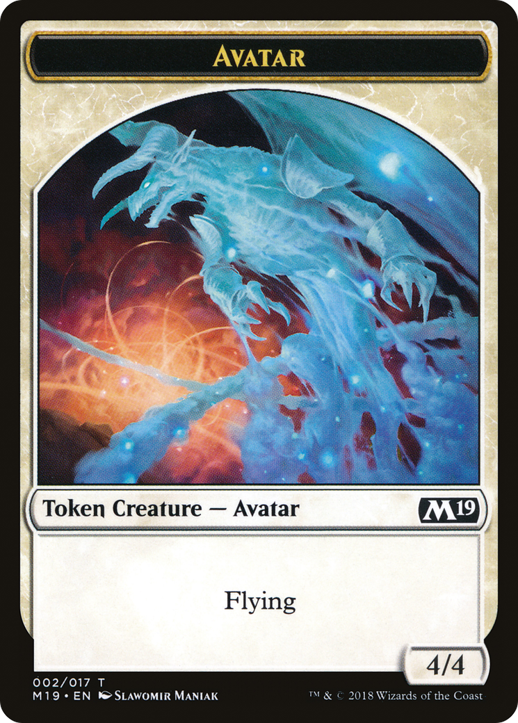 Image of Avatar Token [Core Set 2019 Tokens]