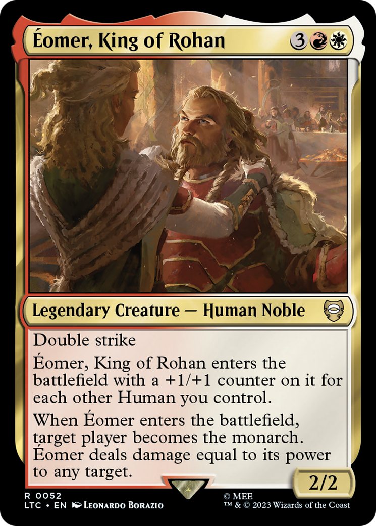 Image of Eomer, King of Rohan [The Lord of the Rings: Tales of Middle-Earth Commander]