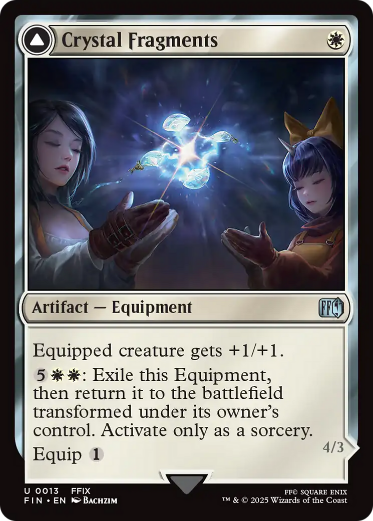 Image of Crystal Fragments // Summon: Alexander [FINAL FANTASY]