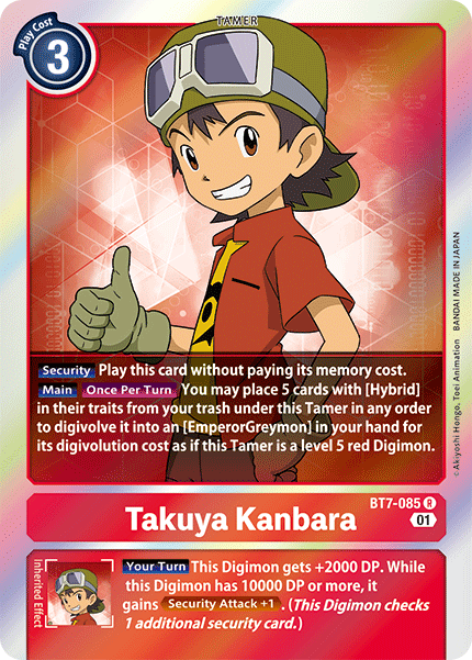 Image of Takuya Kanbara [BT7-085] [Next Adventure]
