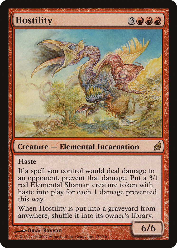 Image of Hostility [Lorwyn]