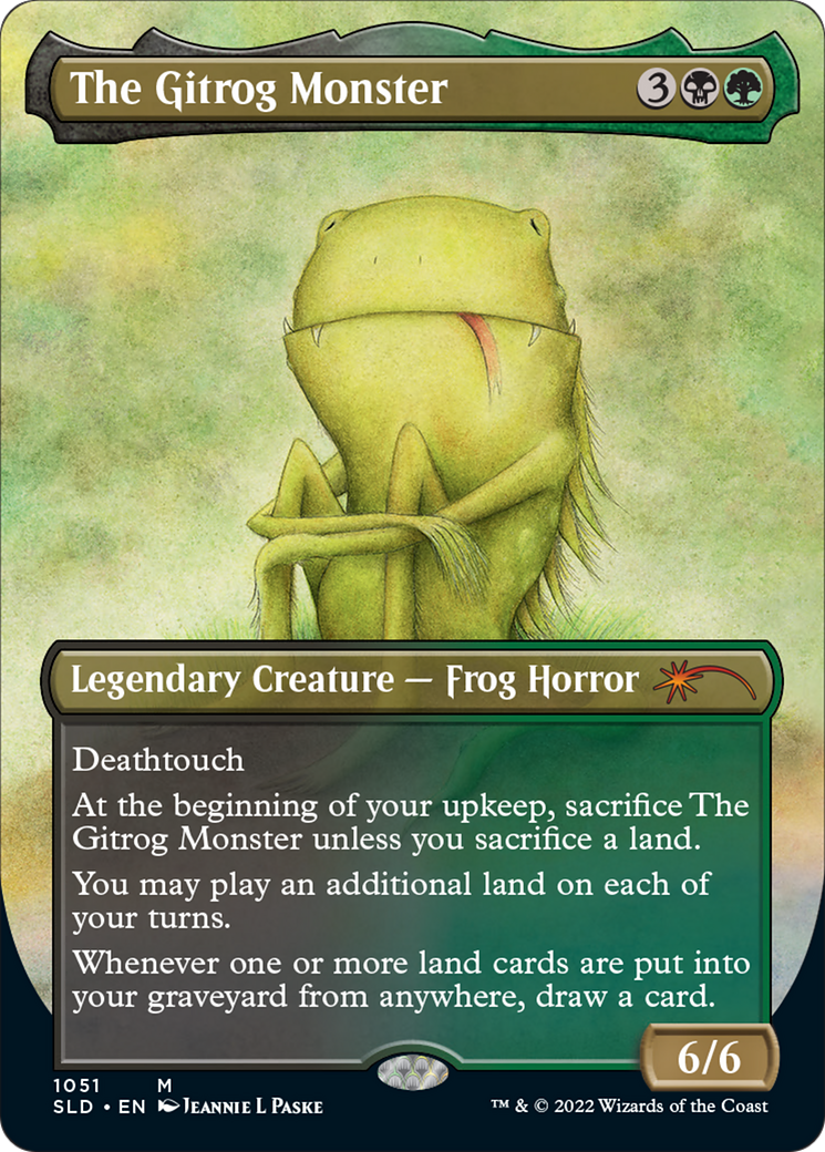 Image of The Gitrog Monster (Borderless) [Secret Lair Drop Series]