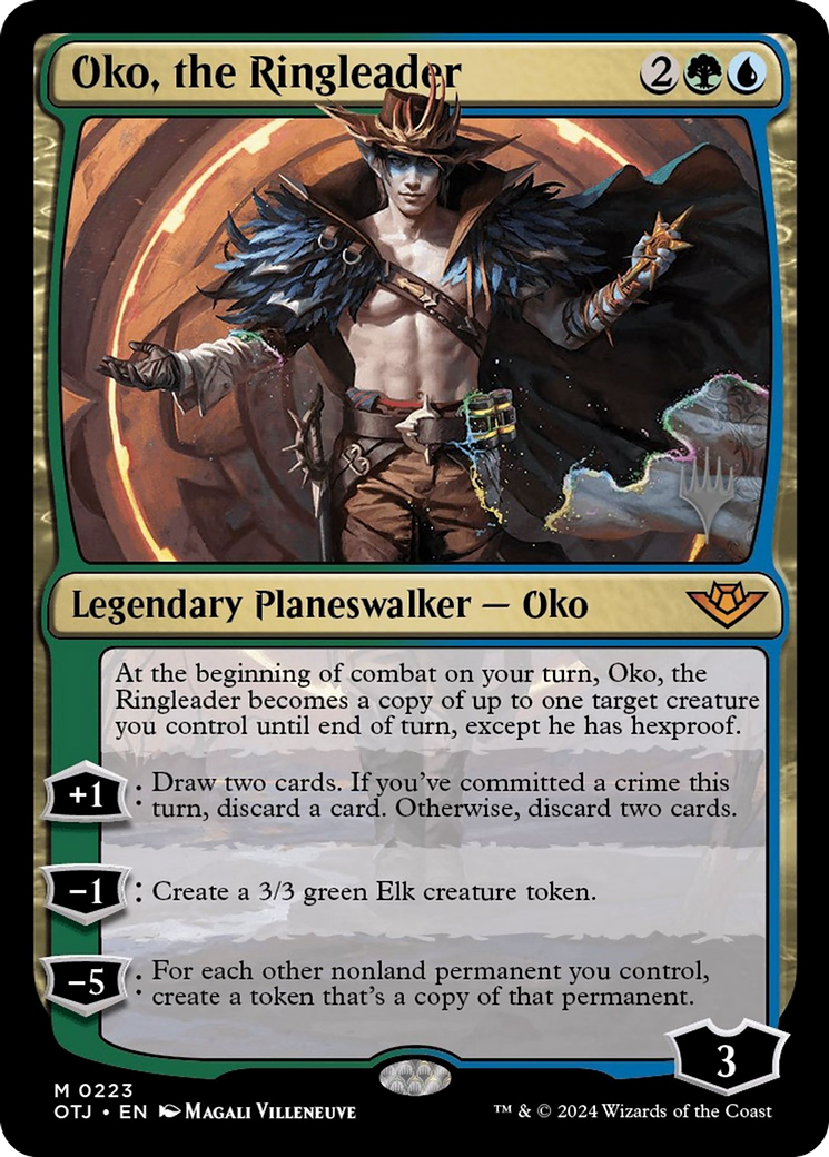 Image of Oko, the Ringleader (Promo Pack) [Outlaws of Thunder Junction Promos]