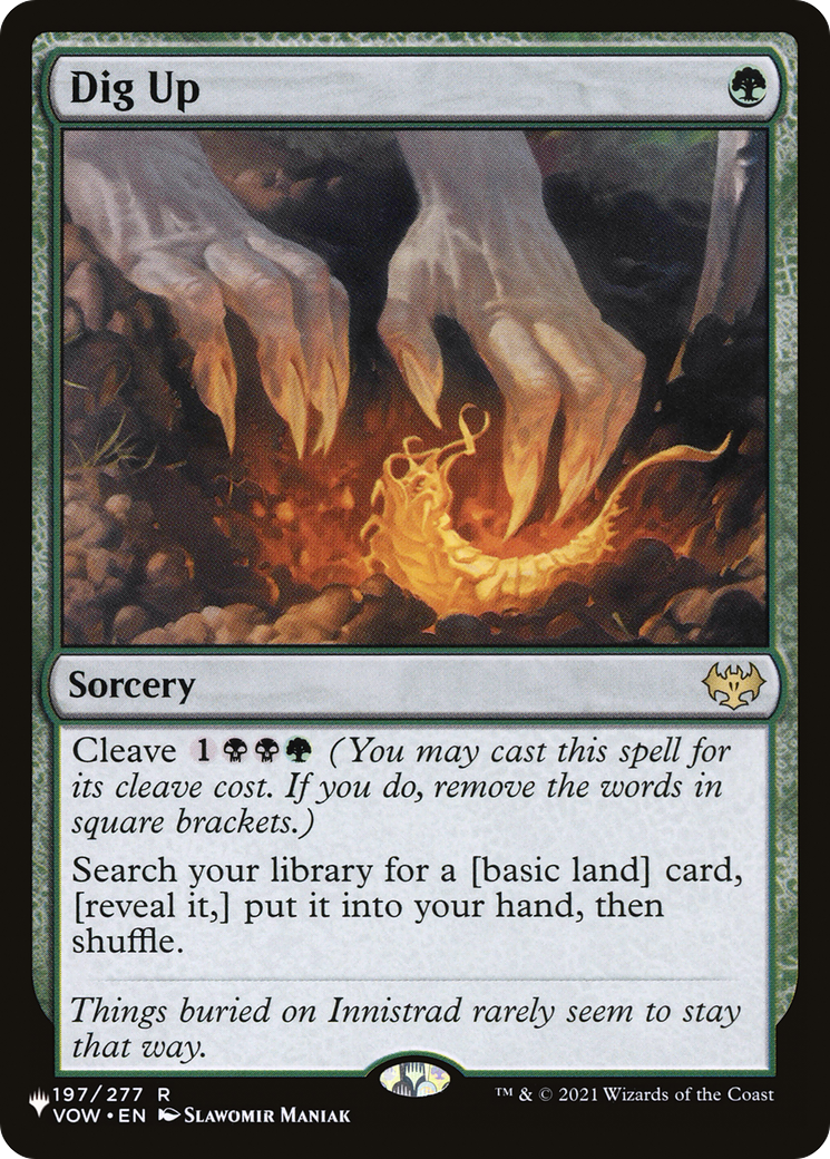 Image of Dig Up [The List]
