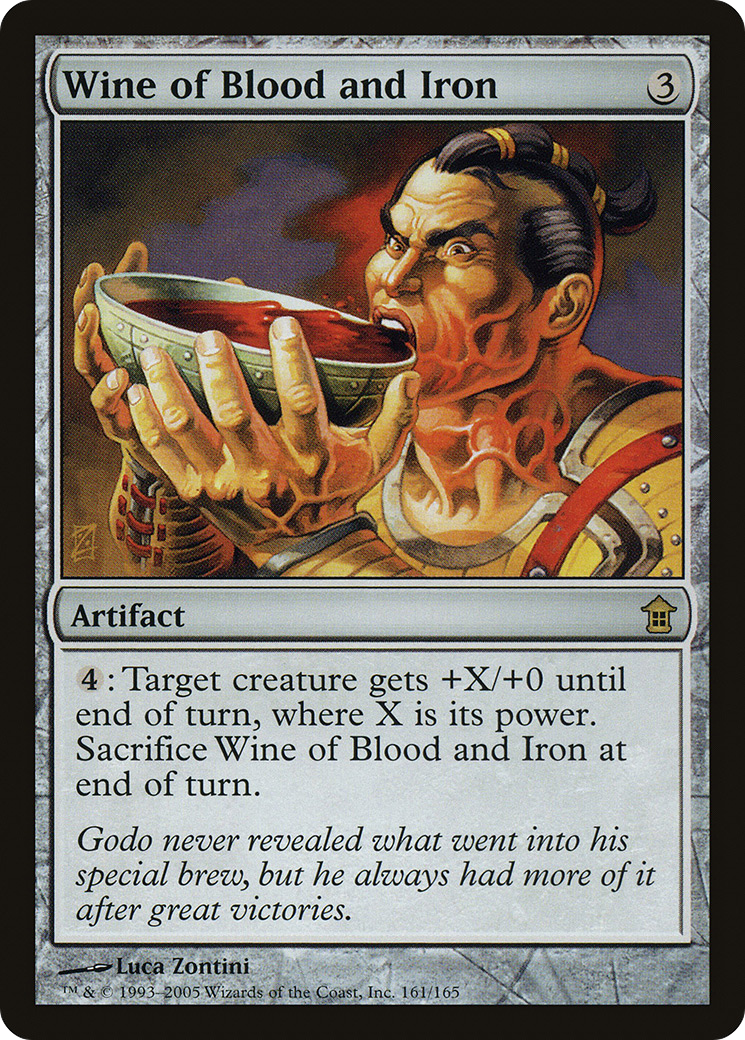 Image of Wine of Blood and Iron [Saviors of Kamigawa]