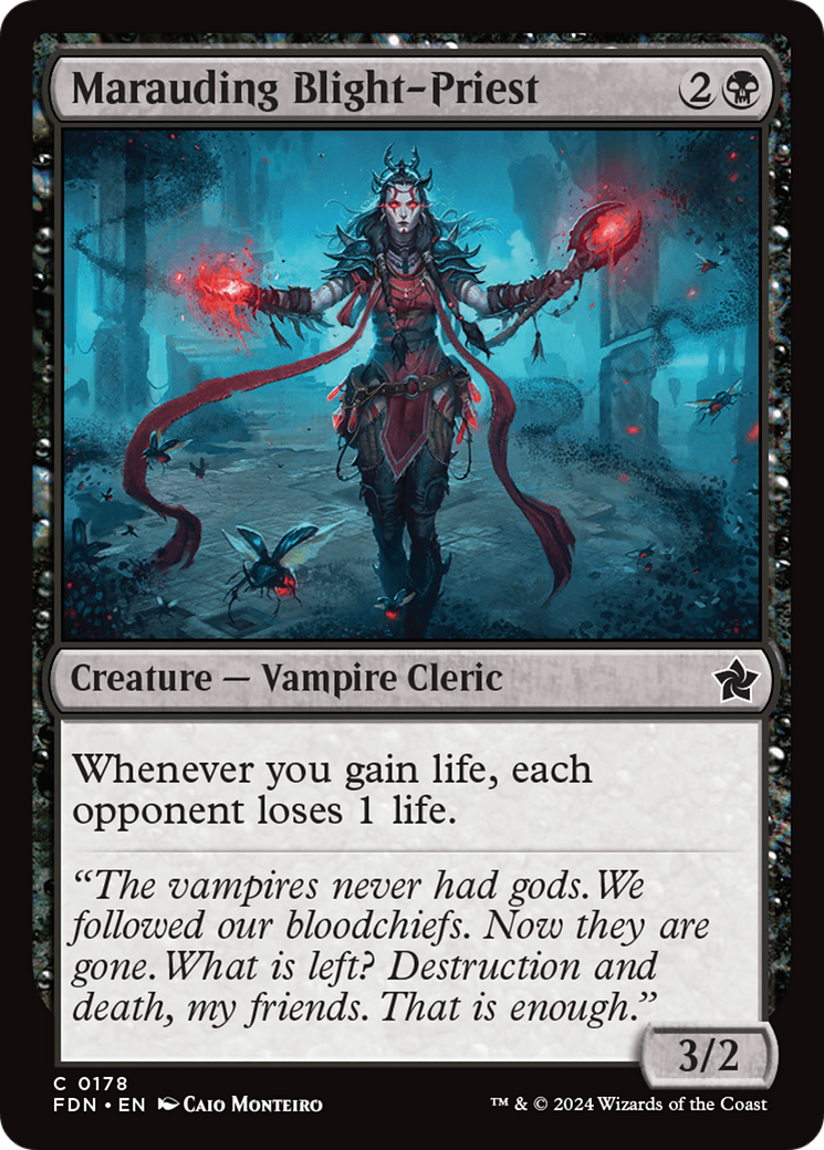 Image of Marauding Blight-Priest [Foundations]