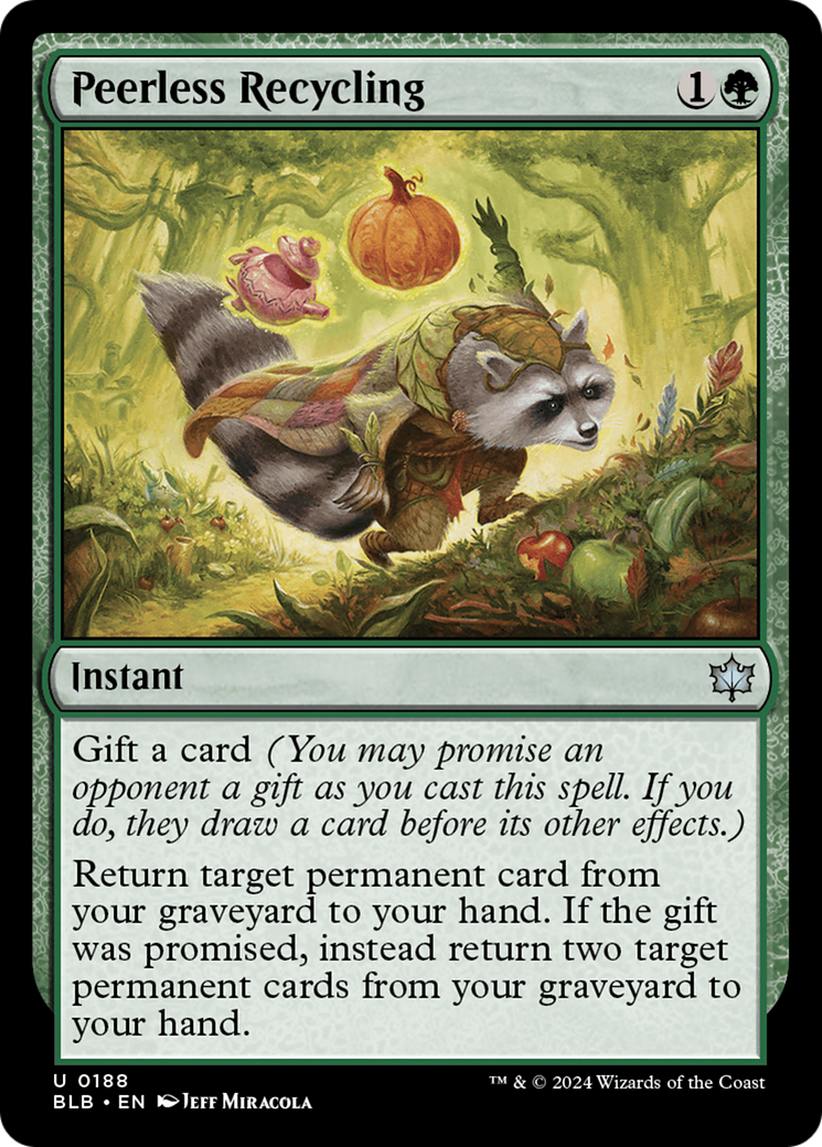 Image of Peerless Recycling [Bloomburrow]