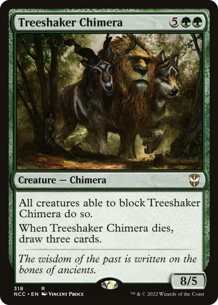 Image of Treeshaker Chimera [Streets of New Capenna Commander]