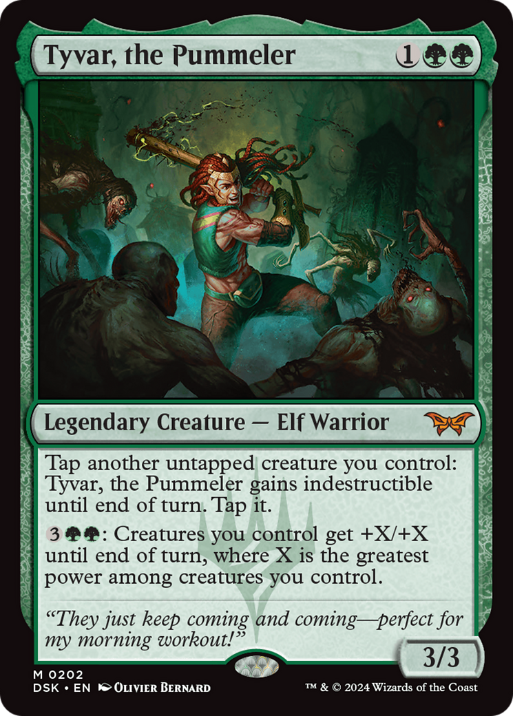 Image of Tyvar, the Pummeler [Duskmourn: House of Horror]