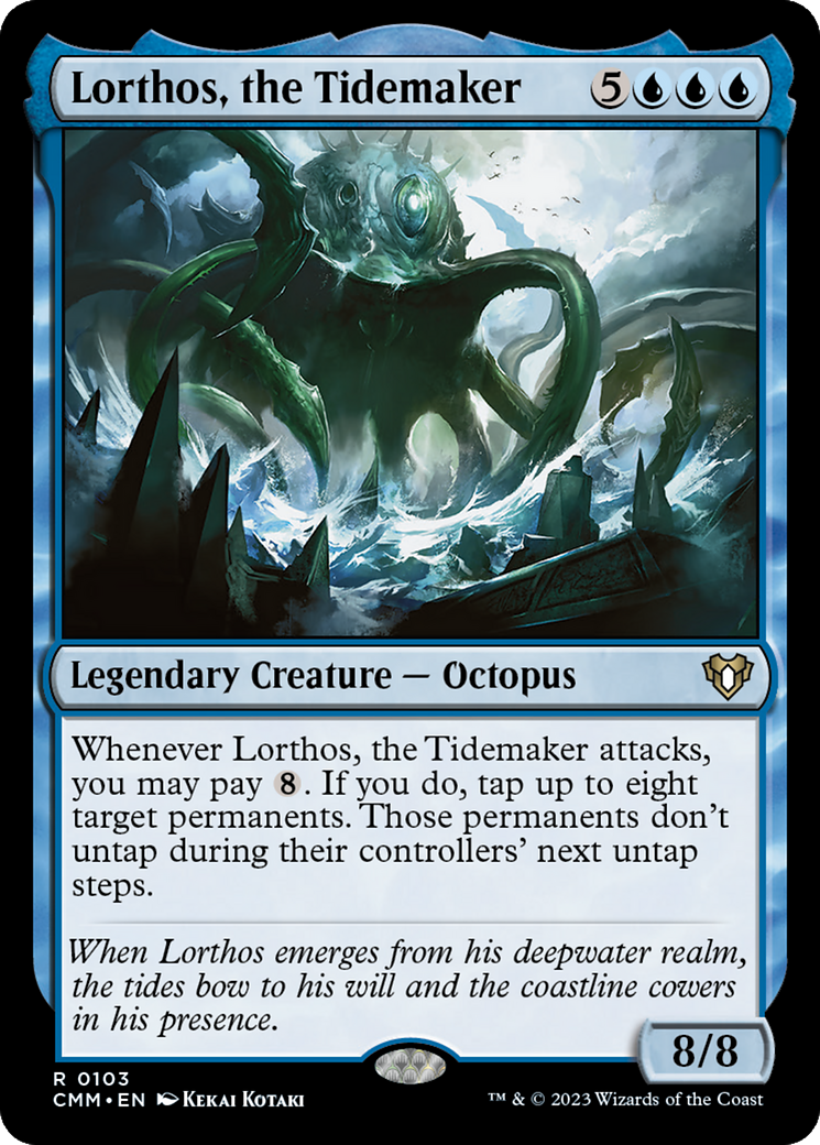 Image of Lorthos, the Tidemaker [Commander Masters]