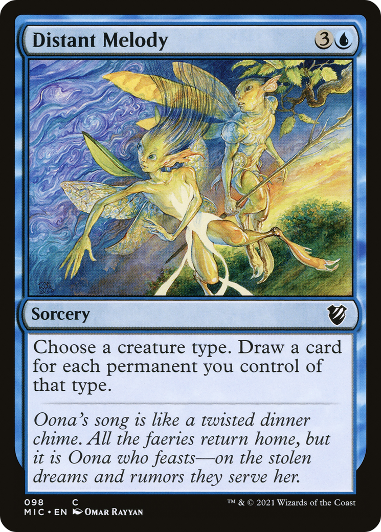 Image of Distant Melody [Innistrad: Midnight Hunt Commander]