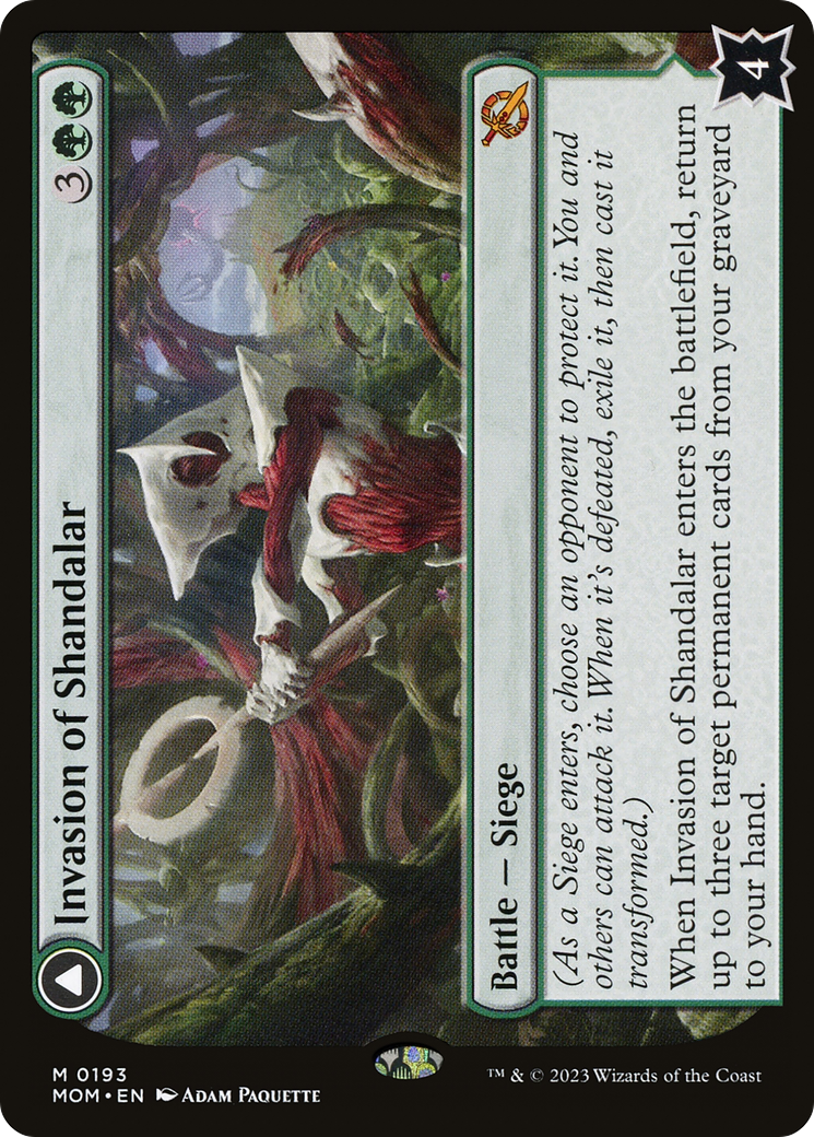 Image of Invasion of Shandalar // Leyline Surge [March of the Machine]