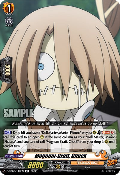 Image of Magnum-Craft, Chuck (D-TB03/113EN) [Shaman King]
