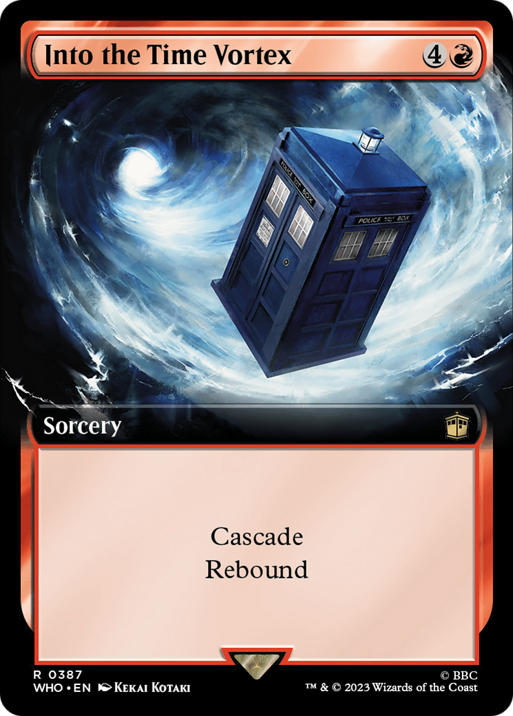 Image of Into the Time Vortex (Extended Art) [Doctor Who]