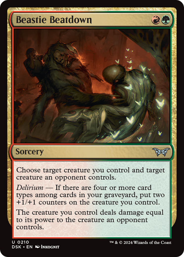 Image of Beastie Beatdown [Duskmourn: House of Horror]