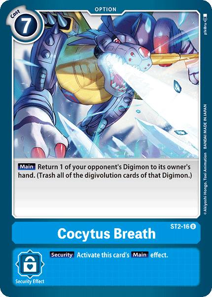 Image of Cocytus Breath [ST2-16] [Starter Deck: Cocytus Blue]