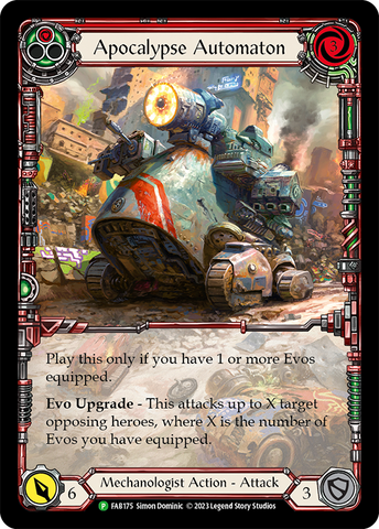 Apocalypse Automaton [FAB175] (Promo)  Cold Foil